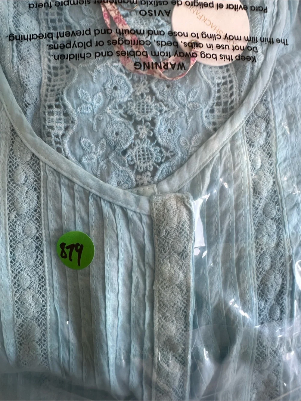 LoveShackFancy Adrianne Maxi Dress size 10/ slip size 8